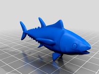 鮪(Tuna)3Dデータ by YahooJAPAN