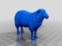 羊(Sheep)3Dデータ by YahooJAPAN