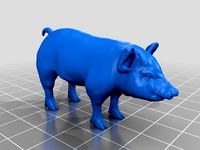 豚(Pig)3Dデータ by YahooJAPAN