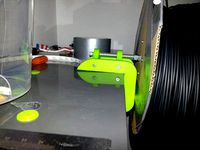 Ikea 5cm ledge filament spool holder.  by soki-cnc