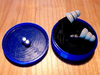 Headphone shell with magnetic lock by kowomike