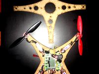 Micro quad copter frame by protito
