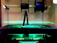 Filament Mount for Single Slot shelf Brackets by byllc