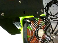 120mm Fan mount for the B9 Creator by Jwells