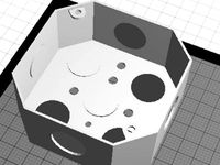 Octogonal electrical box by Tstat