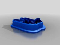 Vulcan salute cookie cutter by Greeny