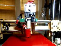 EZstruder adapter for Printrbot+ by DonaldJ