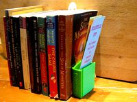 Bookend Book for Bookmarks by holmbot