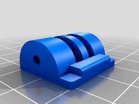 GoPro head mount from LED head mount by hinge