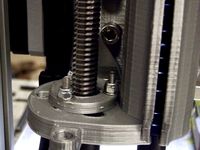 Aluminatus Leadscrew Nut Upper Screw Holder by Robosprout