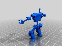 Steam-punk Robot by Obedm