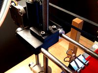 Prusa X End Thomson Lead Screw Mod by creativeconcepts