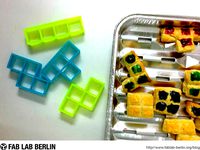 Tetris Cookies Form by FabLab-Berlin