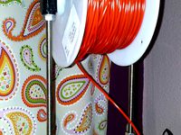 Spool holder for Prusa i3 with 6mm frame by villamany