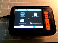 Case for Beaglebone and LCD panel by JamieLaing