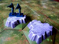 Mountain Tile for Memoir '44 Board Game by rbross