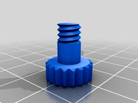 Replicator 2X Revised Acrylic Window Fastener by KDERockstar