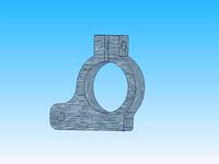 Drill Press Depth Guage Mounting Ring by HeavyOsmium