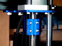 Stiff Z Coupler, MendelMax 2.0 by JohnSL