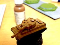 Tiger 1 Tank Sized for Memoir '44 by rbross