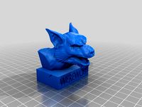 Werewolf Bust. Busto de Hombre Lobo by Miniatuario
