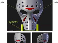 its jason voorhees for a dog. by XXRDESIGNS