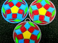 Two 15 Sided Pendants     by pmoews