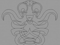 OctoPrint Logo in DXF by Jhack82