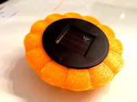 Solar lid for Makies pumpkin lantern by udomuc