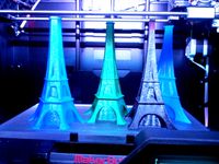 Multi Sided Eiffel Style Vases by MakeALot