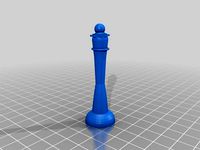 Chess piece queen 1 by kainakamura