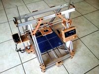 Wood parts for MendelMax by llegoff