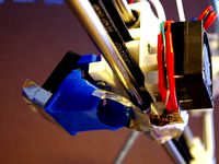 Fan duct for ReprapPro Mendel fan mount by pentaglut