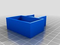 Power Supply Brackets for K8200 printer by mx5