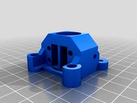 Prusa i3 Direct Drive Bowden Extruder for arcol.hu mini hyena by flow