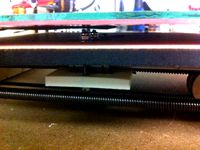 MakerFarm Y Bed LM8UU Bearing Brackets by schoonerburger