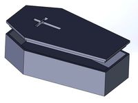 PET CASKET (COFFIN) by 2ROBOTGUY