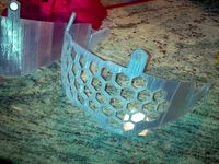 Perforated Visor for Halo Helmet by big_red_frog