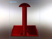 Continuous Flow (mushroom) Dog Water Bowl by CreatrKing63