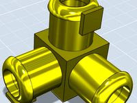 Coupling for flextube corner by RikkiNelson