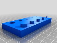 Deltaprinter Holes and .... by andy1999ch