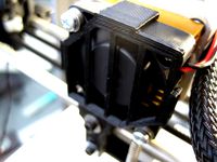 Solidoodle Clip On 40mm Fan Guard by muddtt