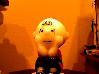 CharlieBrownCandle by Daveon