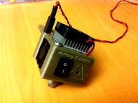 Laser housing for my CNC Mill (1000mW 445nm blue) by Printcontrol