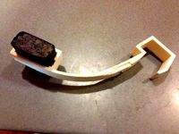 2000 Flushes holder for Gerber pressure-assist toilet by HunterGreen