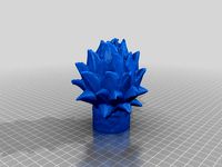 Spikey Flower Scan by tbuser