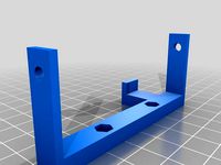 Makerfarm Prusa i3 X-carriage mounted 90 degree fan mount by zennmaster