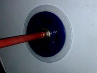 SainSmart filament spool holder with ZERO drag resistance. (inline skate bearing) by edd2225