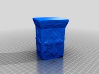 Cross Candle Holder Scan by tbuser