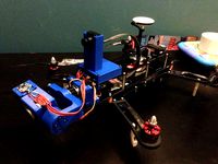 martinez brushless gimbal board protector with fpv cam lid by THUG3D